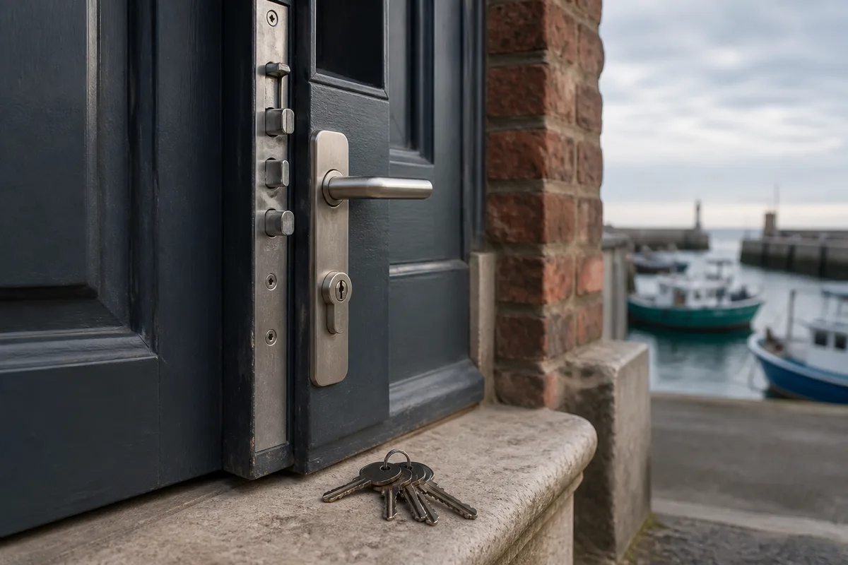 Porte claquée : ouverture sans dégâts, délais et prix constatés